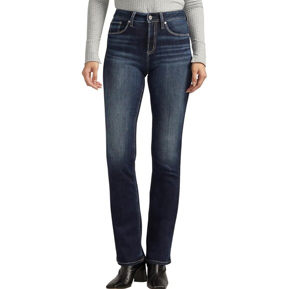 Silver Jeans Denim - NWT Silver Jeans Co. Women's Avery High Rise Curvy Fit Slim Bootcut Jeans
